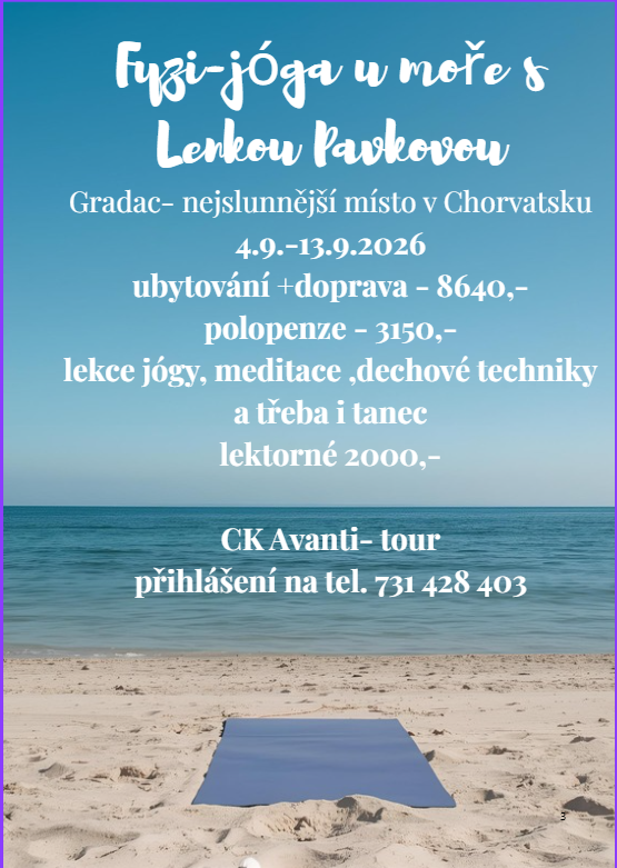 Reklama na zájezd do Chorvatska